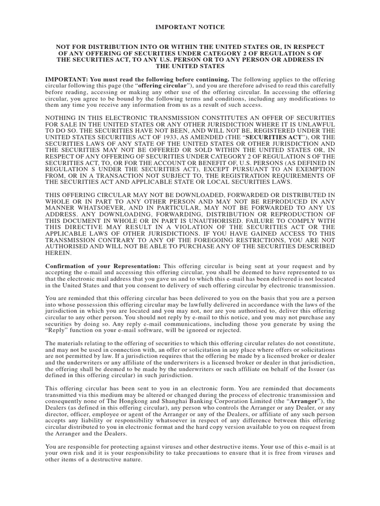 NFIH MTN 2020 - OC (Final) | PDF | International Financial Reporting ...