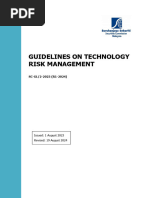 MAS Notice on Technology Risk Management | PDF