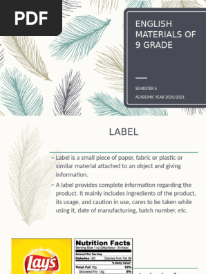 Label