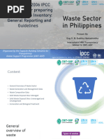 LGU Solid Waste Management Plan Outline | PDF | Waste Management | Waste