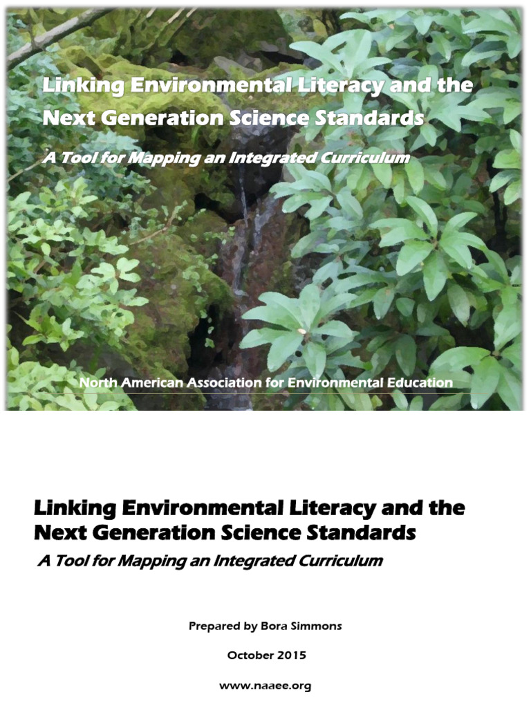 Ngss linking environmental literacy and the next generation science