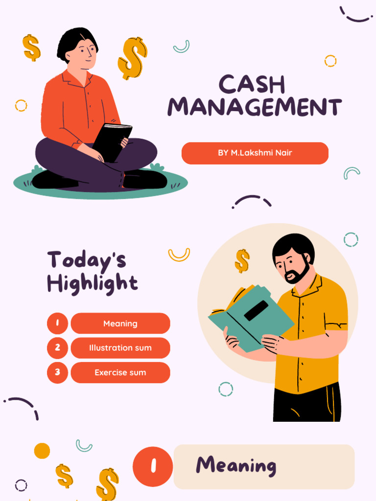 Cash Management Strategies and Examples | PDF | Interest | Income