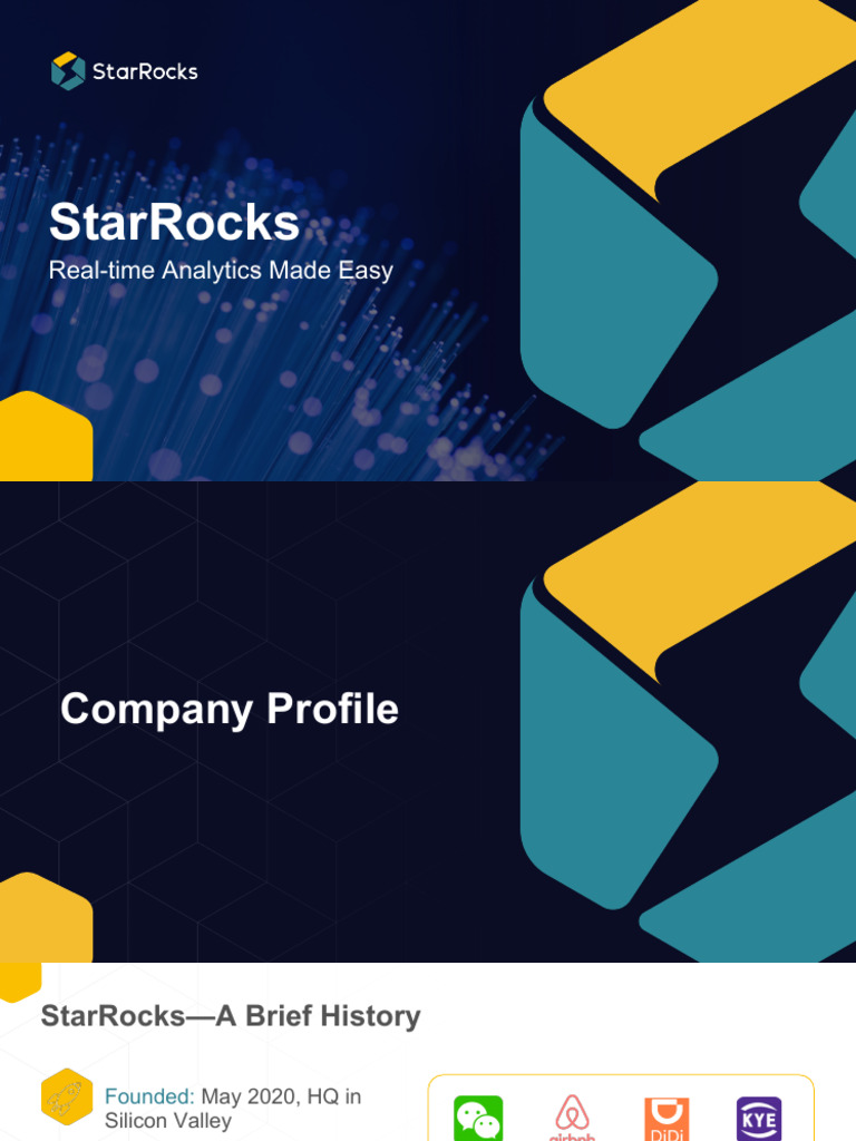 StarRocks Intro | PDF | Cloud Computing | Scalability
