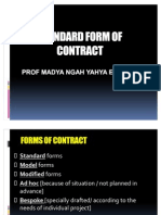 Standard Form of Contract 1