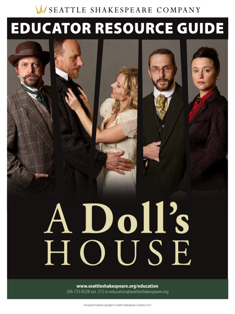 Dolls House Study Guide | PDF | A Doll's House | Henrik Ibsen