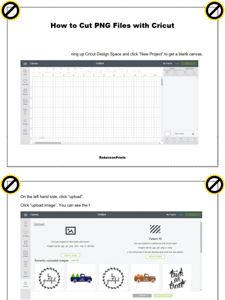 Howto Cut PNGFileswith Cricut | PDF | Computer Graphics | Digital ...