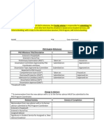 PHD Milestone and Advisor Change Checklist For Students