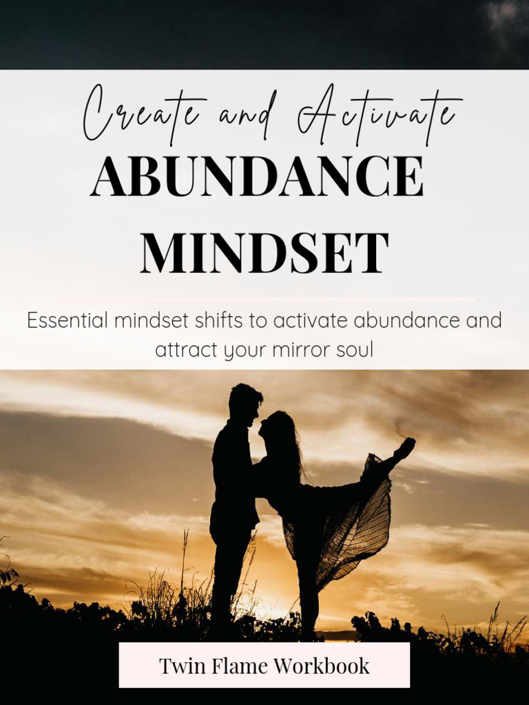 Abundance Workbook Pdf Love Mindset
