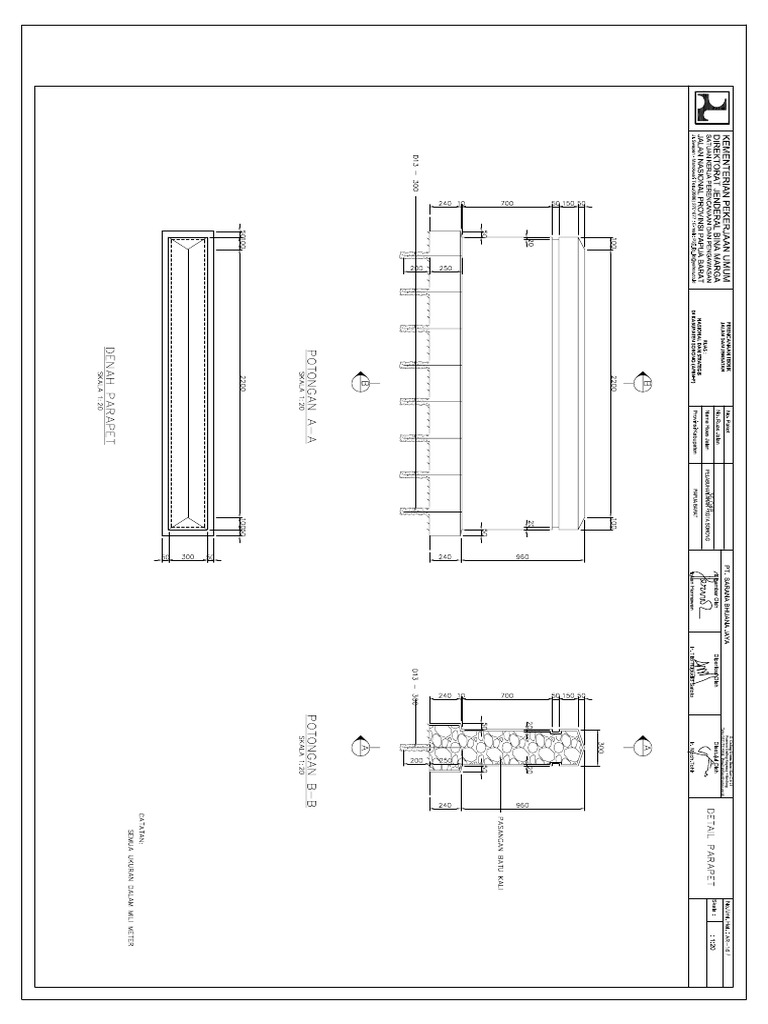 16 Detail Parapet | PDF