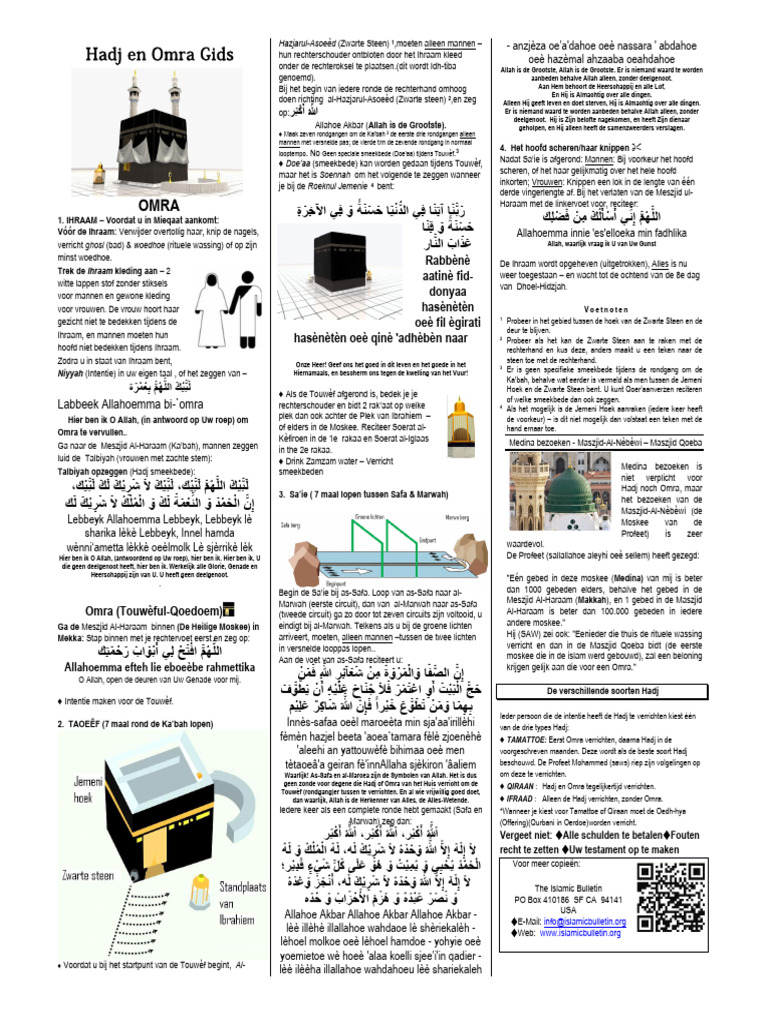 Hajj Dutch A4 | PDF