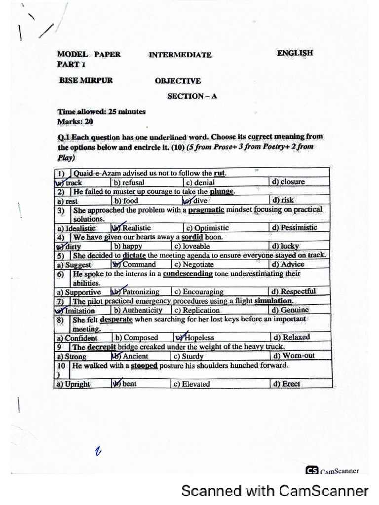 AJK Matric and Inter Student Group | PDF