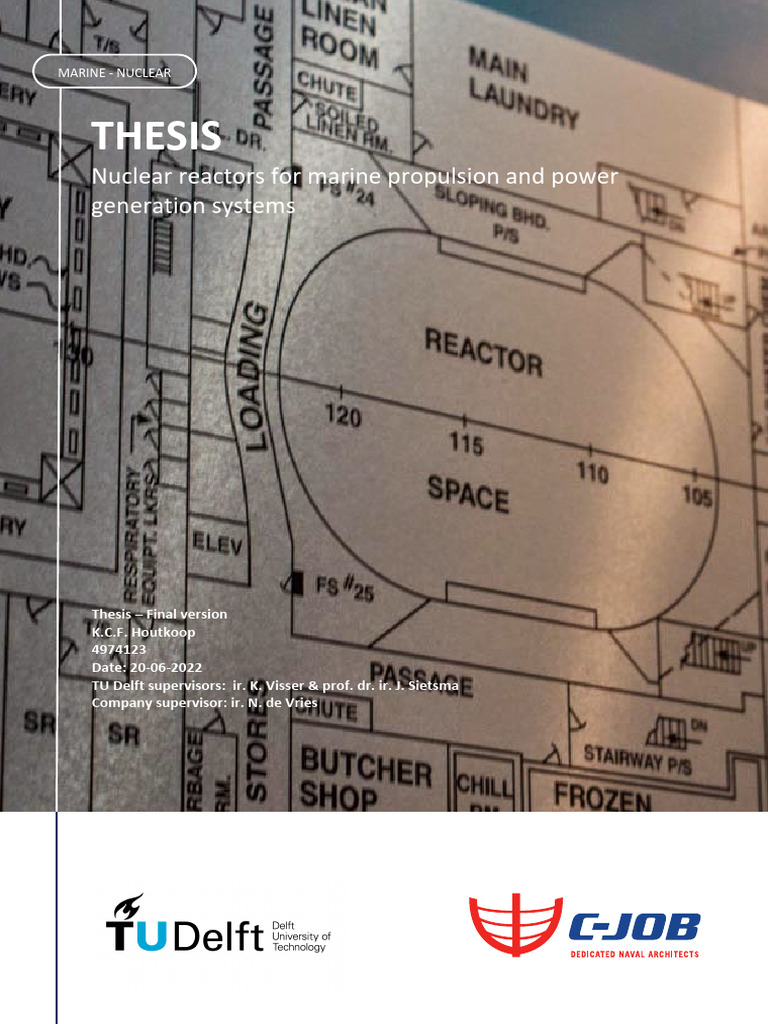 Thesis Koen Houtkoop 20062022 Final | PDF | Nuclear Power | Nuclear Reactor