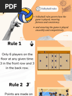 Volleyball Common Violation | PDF | Volleyball | Indoor Sports