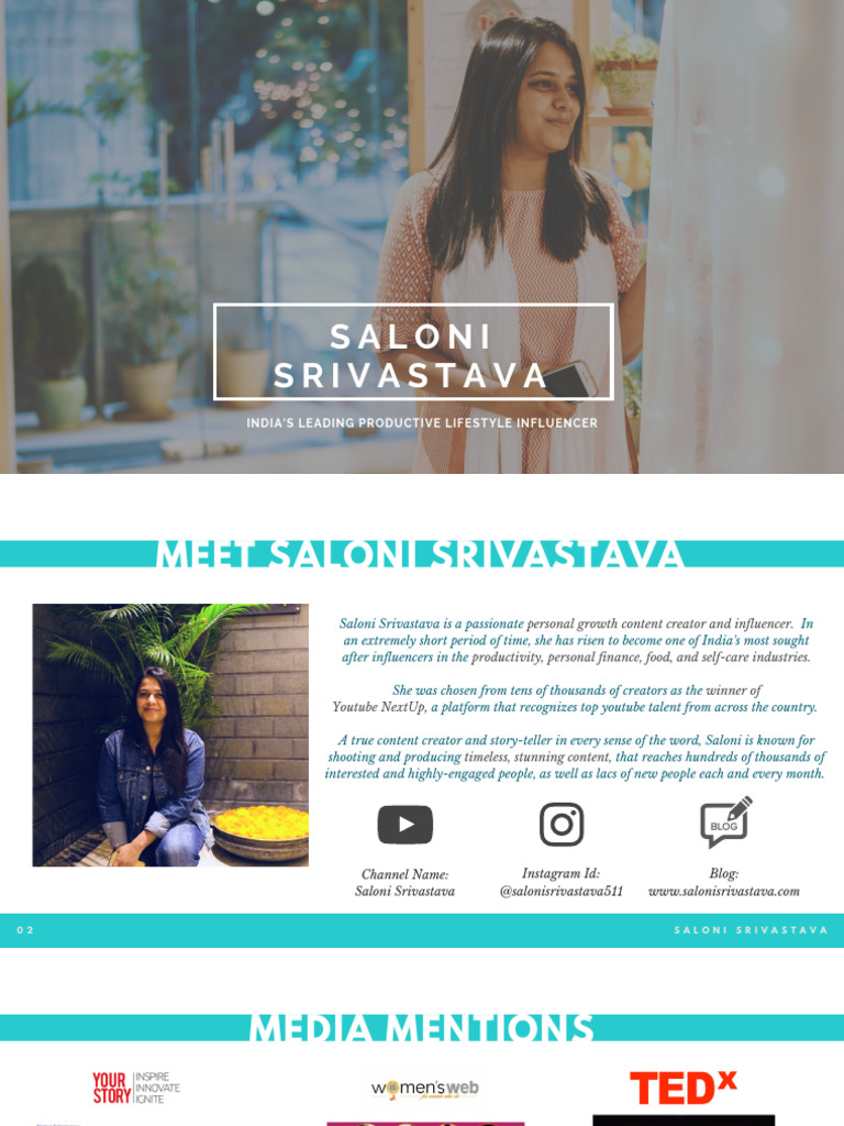 Brand Collaboration Media Kit | PDF | You Tube | Mass Media