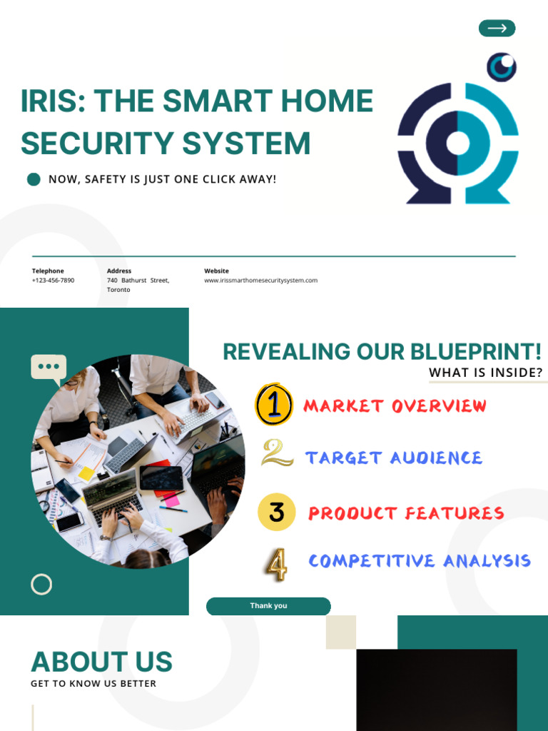 Iris The Smart Home Security System Final Presentation | PDF | Home ...