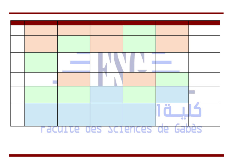 Emploi du temps Biologie 2024-2025 | PDF | Science de la nature