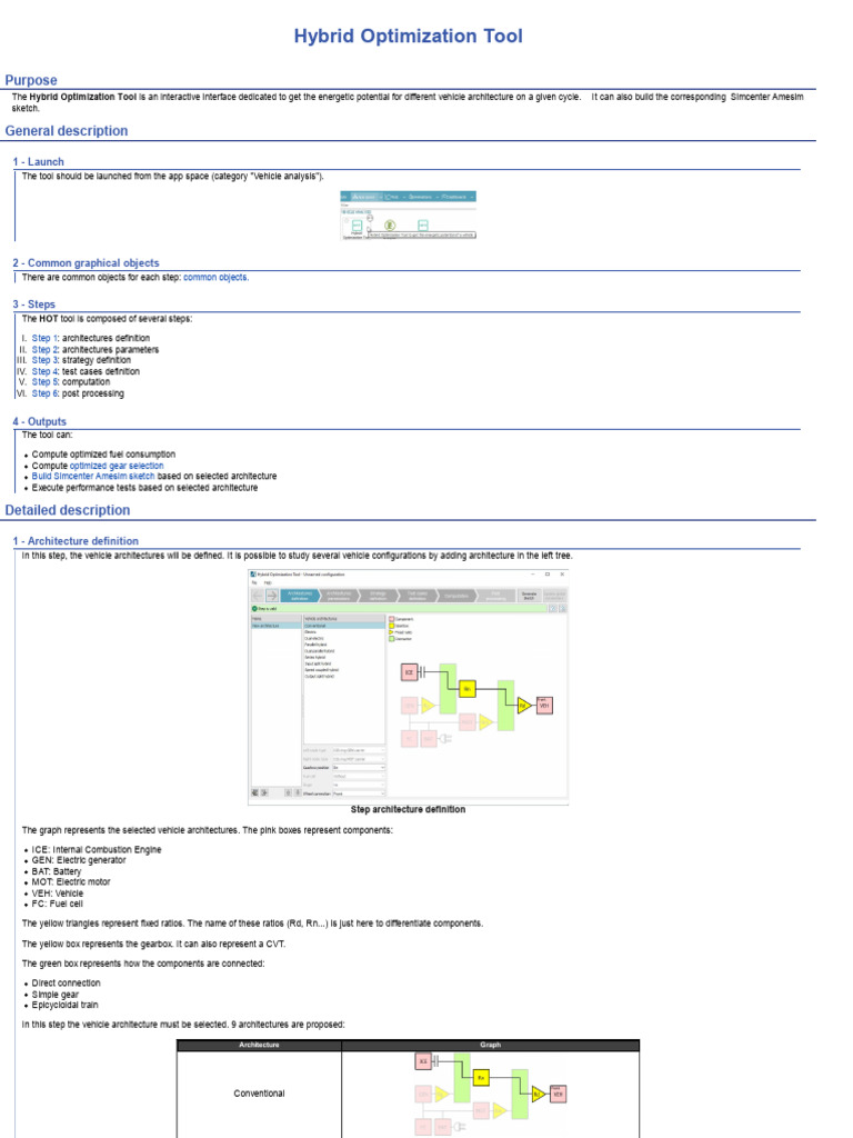 Hybrid Optimization Tool for Vehicles | PDF | Hybrid Vehicle | Engines