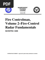 US Navy Course NAVEDTRA 14099 - Fire Control Man Volume 2-Fire-Control Radar Fundamentals