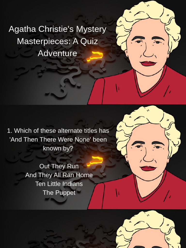 Agatha Christie Quiz Pdf Arthur Hastings Hercule Poirot
