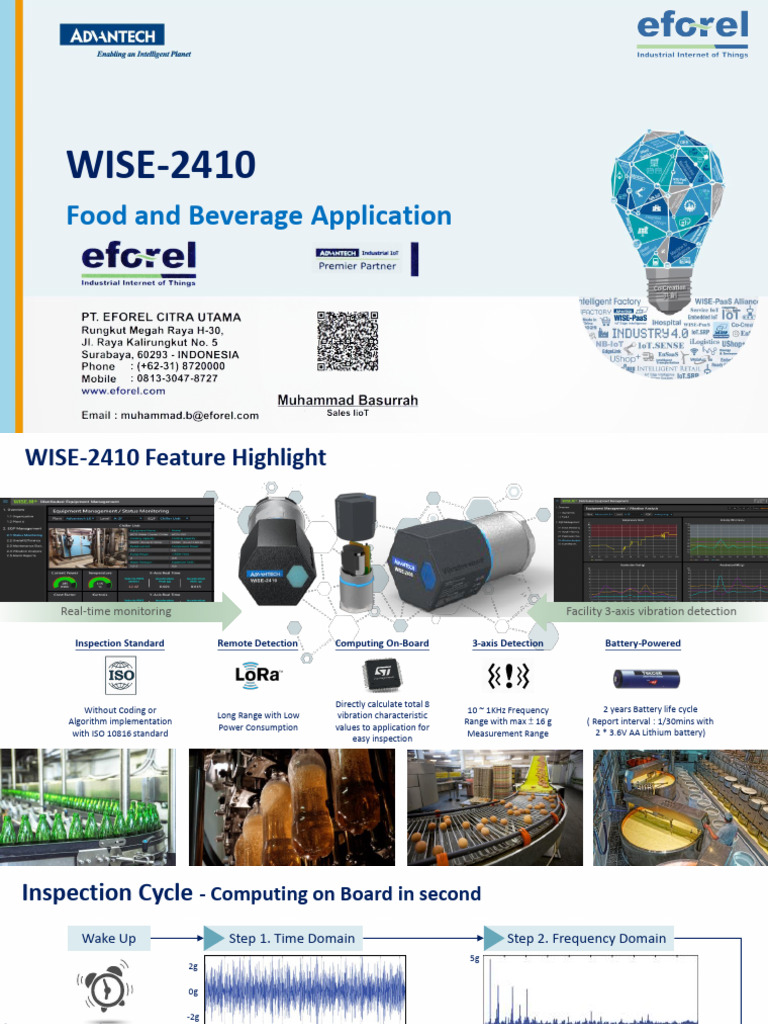 WISE Vibration Sensor | PDF | Hertz | Pump