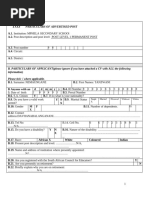 Lpde 1 Form-1 | PDF | Diploma