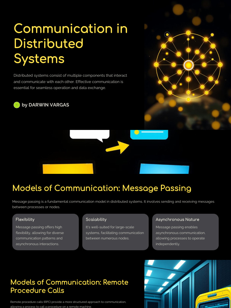 Week 6 Communication in Distributed Systems | PDF | Message Passing ...