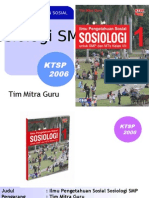 Pembelajaran Sosiologi SMP Jilid 1