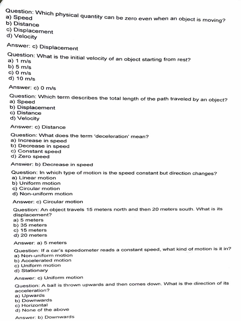 9th-mcq-sample-questions-pdf-acceleration-force
