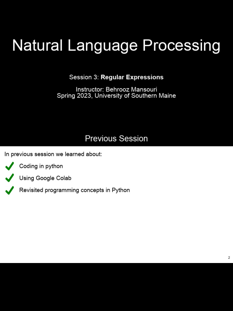 Regular Expressions Overview by Mansouri | PDF | Regular Expression ...