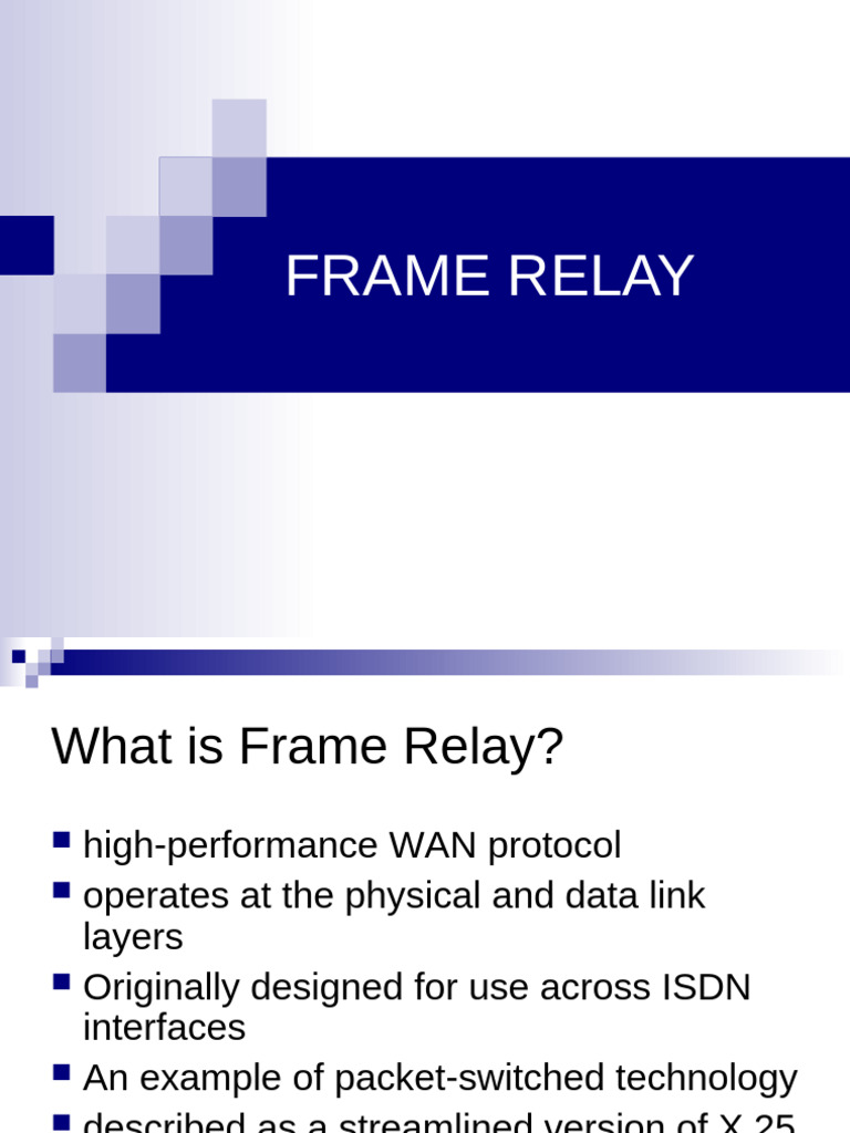 Frame Relay | PDF | Computer Network | Computer Science