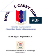 NCC Study Material - 1KAR Signal Regiment NCC