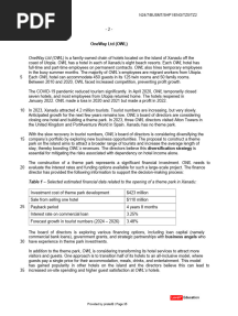 Case Study Pack - November 2024 - OneWay LTD - Paul Hoang