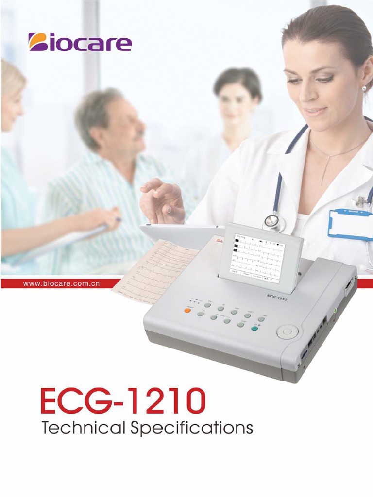 Technical Specification-ECG-1210 OLD Version（V1.1） | PDF | Sampling ...