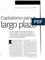 Capitalismo Para El Largo Plazo