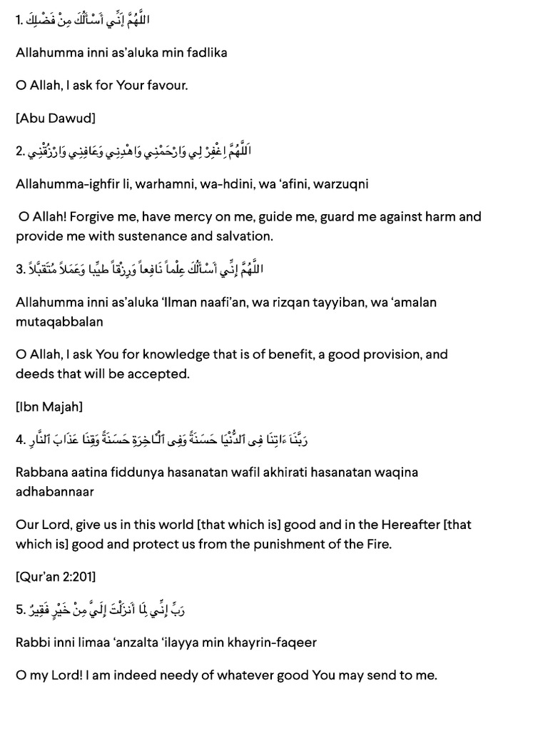 My Dua | PDF | Religion & Spirituality