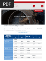 Steel Grade Equivalent Chart | PDF | Building Materials | Building ...