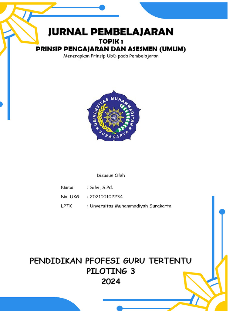 Silvi - Jurnal Pembelajaran Modul 1 | PDF