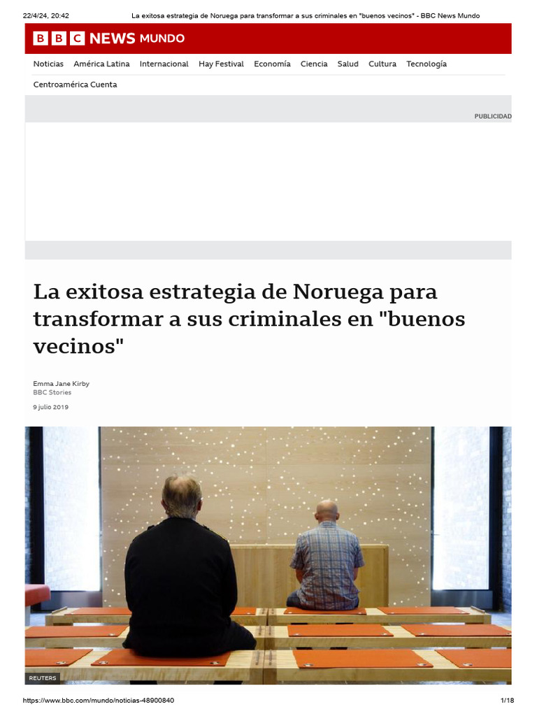 La Exitosa Estrategia de Noruega para Transformar A Sus Criminales en ...