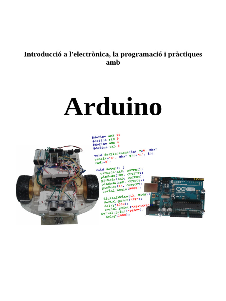 IntroduccioIPractiquesAmbArduino Part | PDF