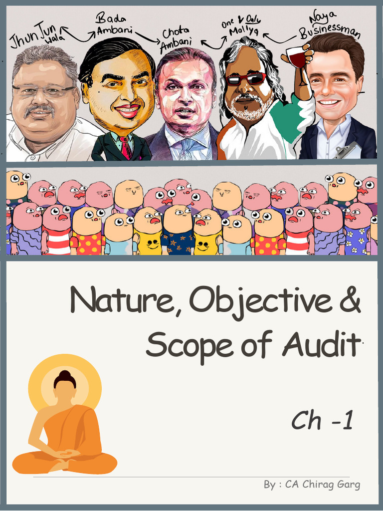 CH 1 CA Inter Nature Objective and Scope of Audit | PDF | Audit ...