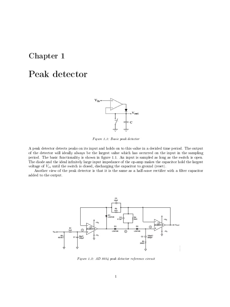 Teori Peak Pdf Operational Amplifier Capacitor