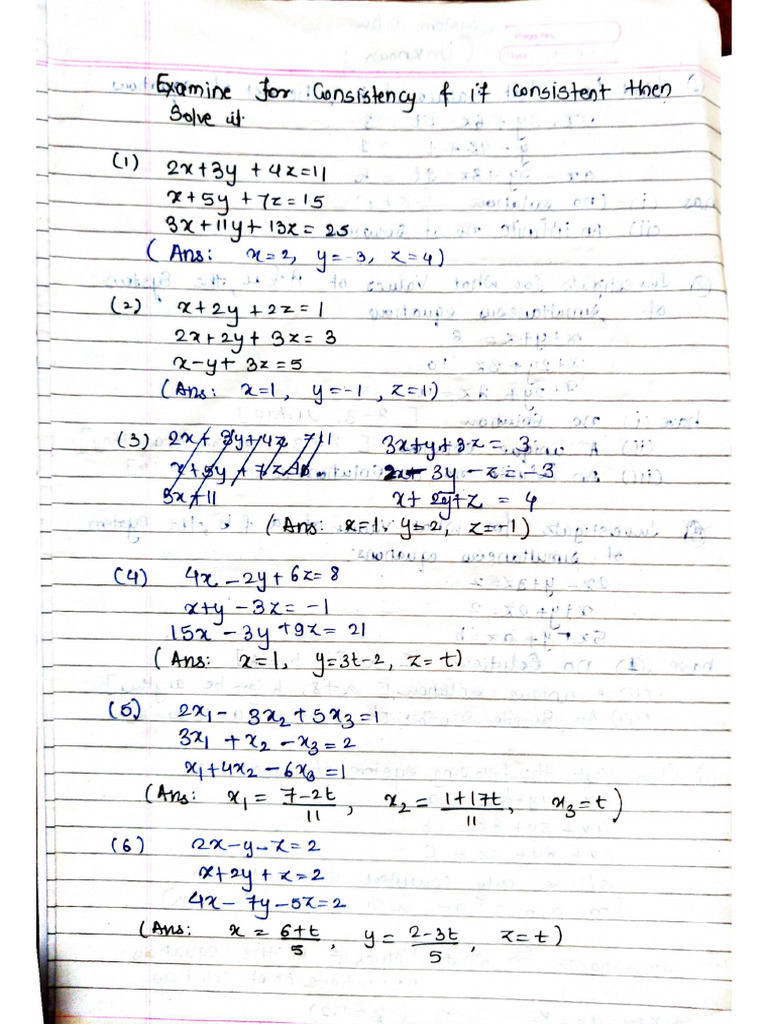 Unit I - Elementary Algebra - QB | PDF