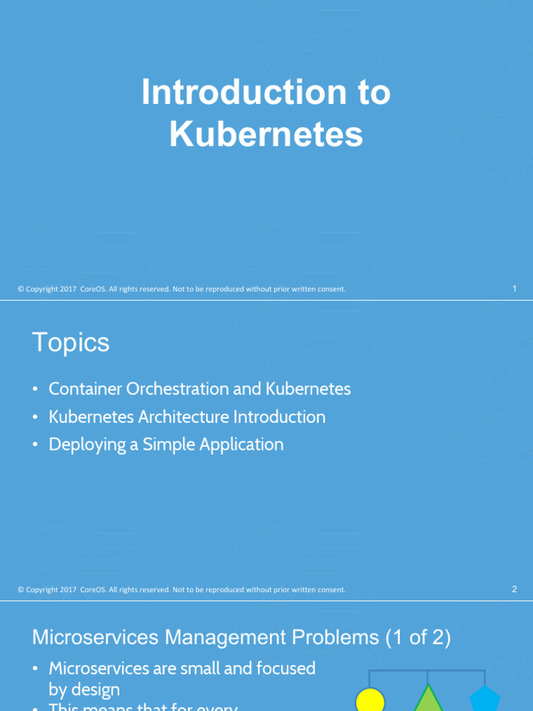 2 2 introduction to kubernetes pdf computer cluster software