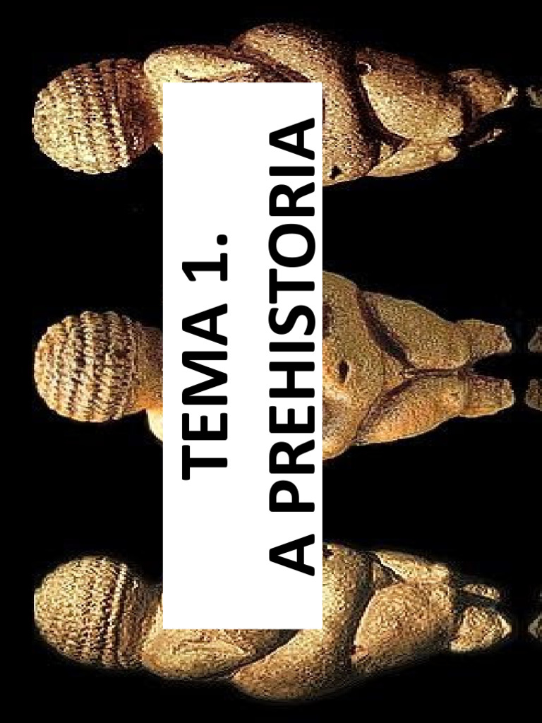 Prehistoria Tema 1 Parte 1 Pdf