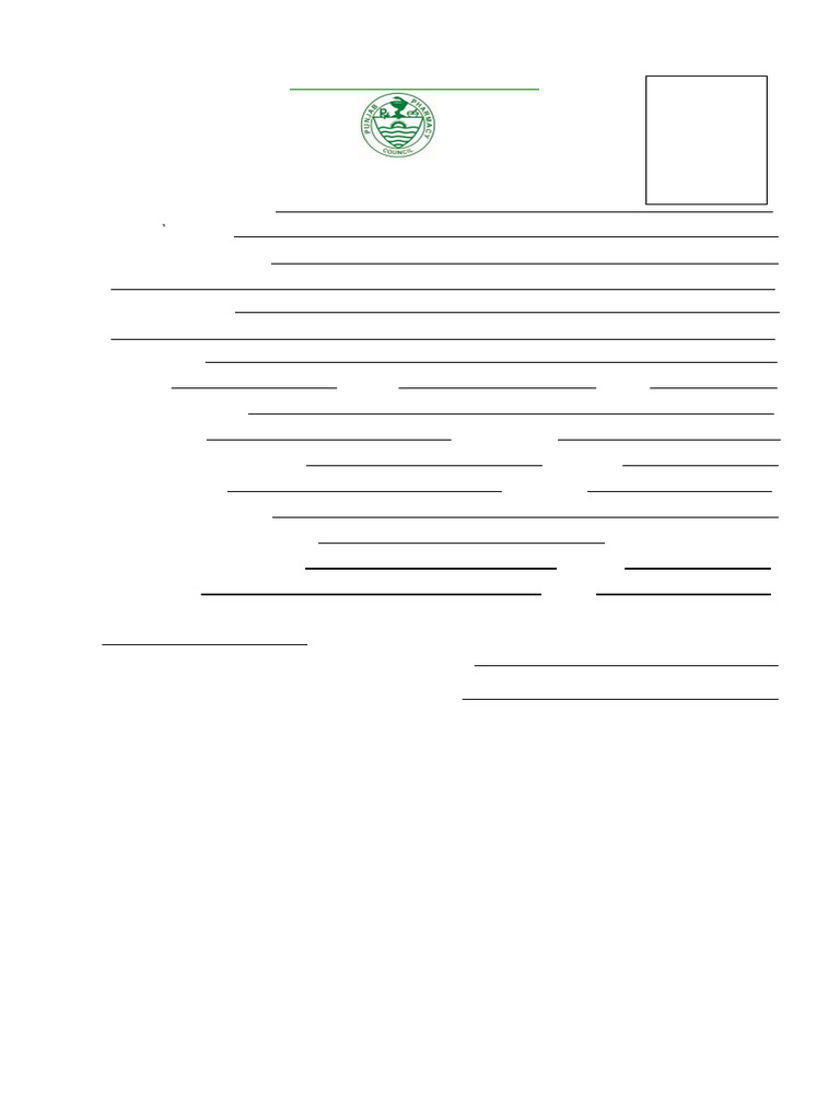 Registration Form For Category | PDF | Identity Document | Affidavit