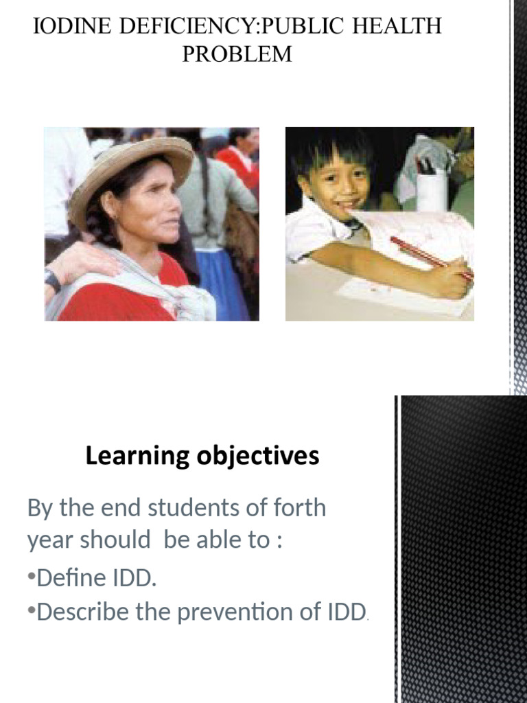 Understanding Iodine Deficiency Disorders | PDF | Thyroid | Hypothyroidism