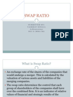 Swap Ratio