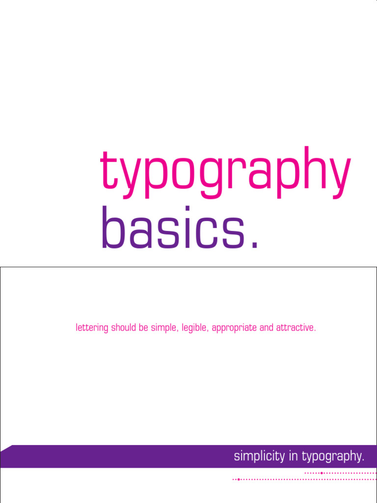 Typography Basics and Font Selection | PDF | Typefaces | Sans Serif