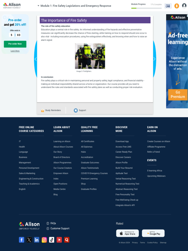 Basics of Fire Safety and Strategies For Fire Mitigation - Alison7 ...