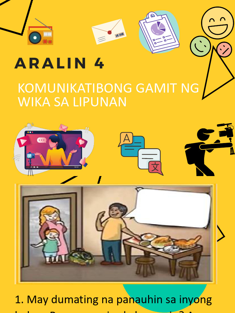 Gamit NG Wika Sa Lipunan | PDF